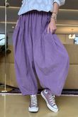 Made in Italy Cooper Needlecord Sia Pant Dewberry